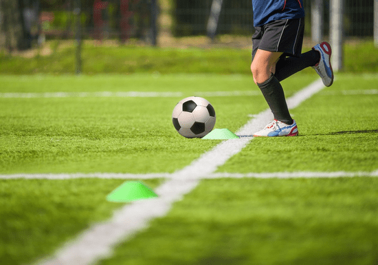 Private football session